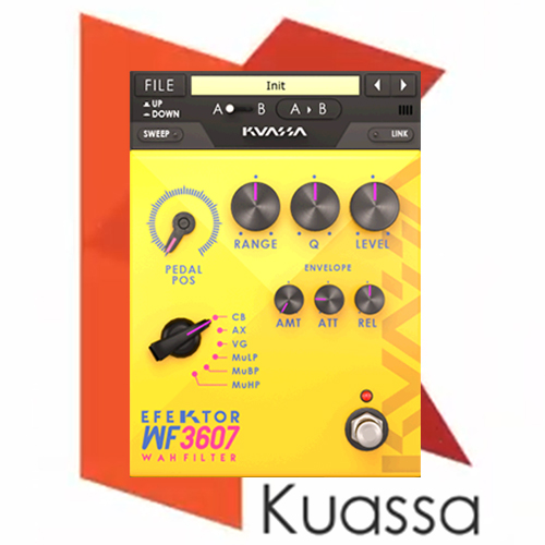 Kuassa WF3607 Wah Filter