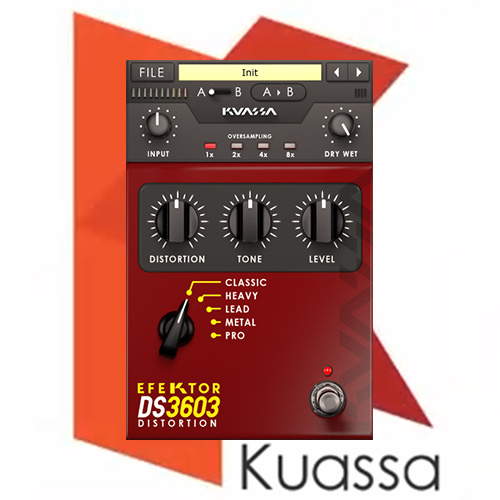 Kuassa DS3603 Distortion